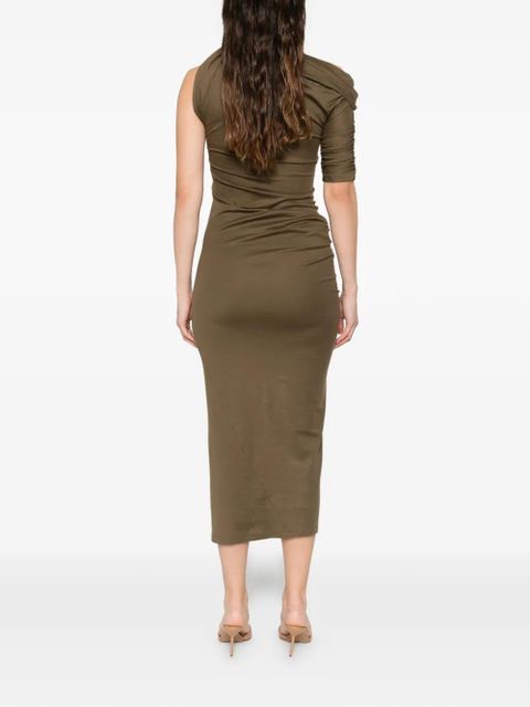 Jacquemus draped maxi dress - Green