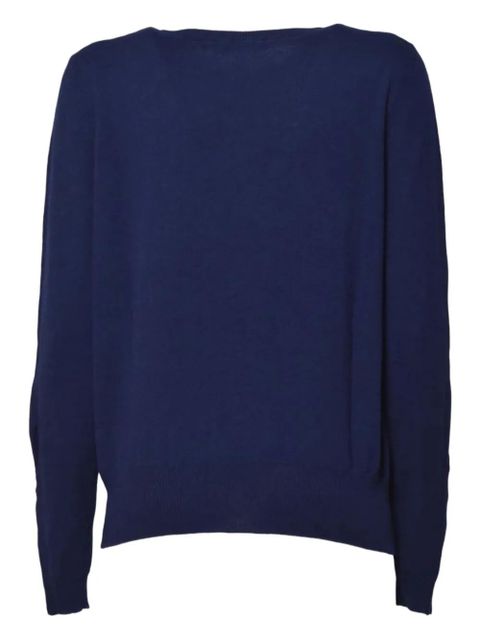 SOLOTRE crew-neck jumper - Blue