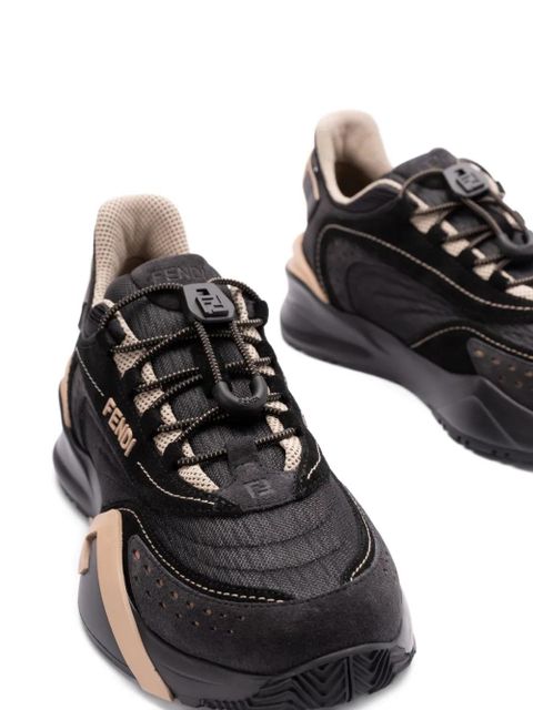 FENDI Flow mesh sneakers - Black