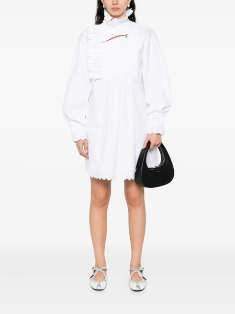 Coperni ruffled pleated dress - White - zdjęcie produktu nr 2