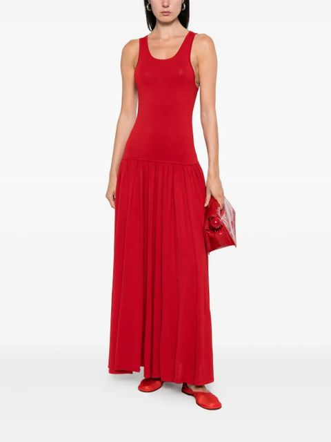 LouLou de Saison sleeveless maxi dress - Red - zdjęcie produktu nr 2