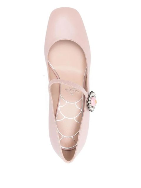 Valentino Garavani 55mm Daisy Jewel pumps - Pink