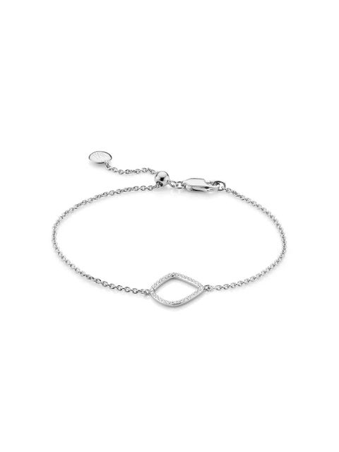 Monica Vinader Riva Diamond Kite Chain bracelet - Silver - zdjęcie produktu nr 1