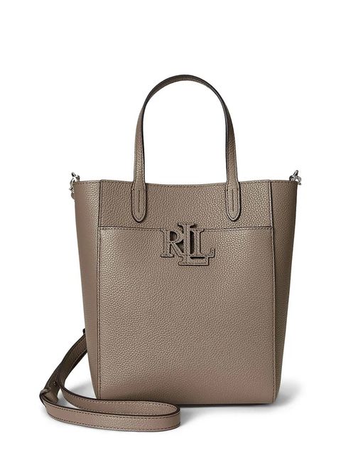 Lauren Ralph Lauren torebka skórzana kolor brązowy 431966760 - zdjęcie produktu nr 1