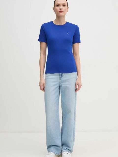 Tommy Hilfiger t-shirt bawełniany - zdjęcie produktu nr 2