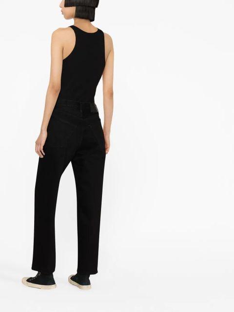 Balenciaga cropped straight-leg jeans - Black - zdjęcie produktu nr 2
