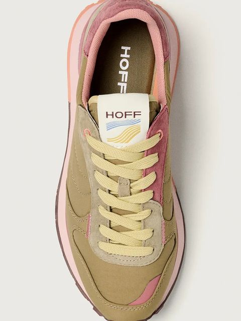 Hoff sneakersy TRACK & FIELD KHAKI kolor zielony 22517001