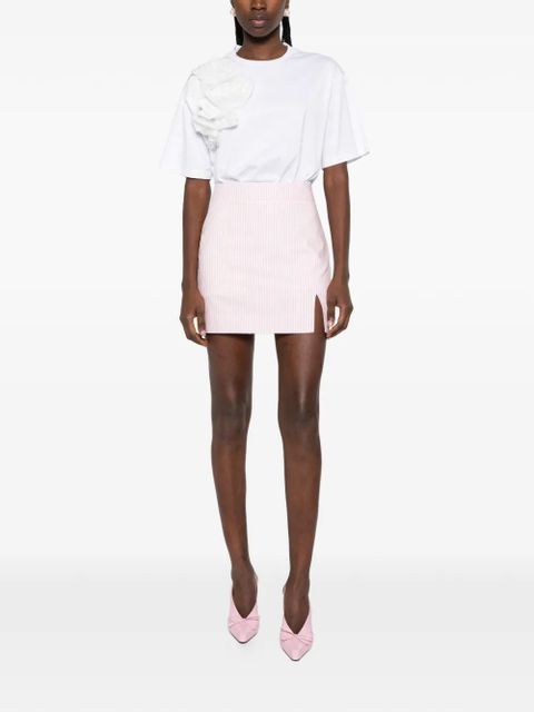 Rowen Rose striped mini skirt - Pink - zdjęcie produktu nr 2