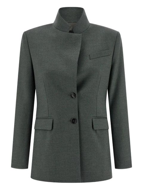 PINKO Fausta single-breasted blazer - Green - zdjęcie produktu nr 1