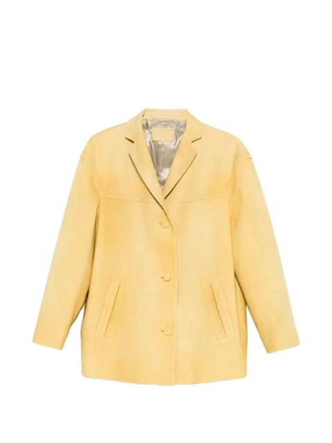 Prada lambskin jacket - Yellow