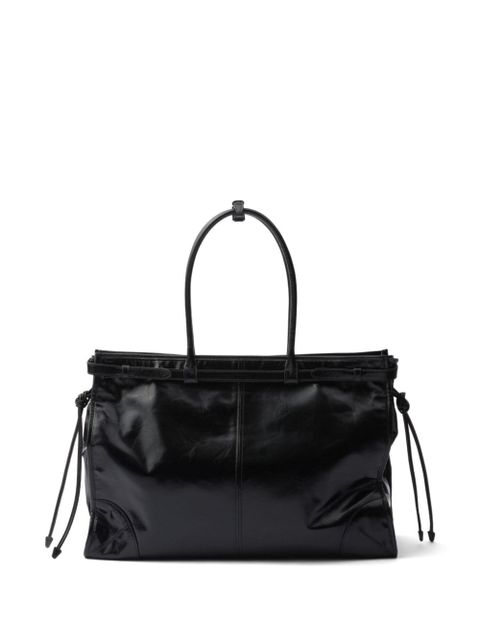 Prada large Bonnie tote bag - Black