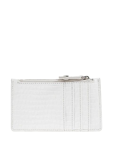 Vivienne Westwood Orb-embellished card holder - White