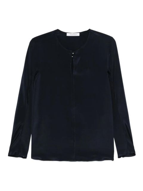 Max Mara Mxpmitico blouse - Blue - zdjęcie produktu nr 1