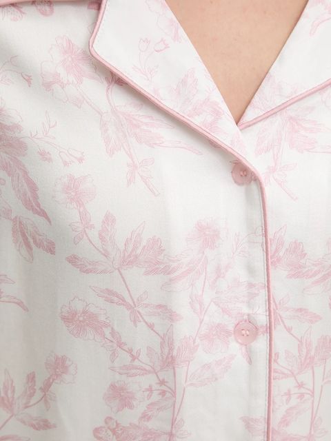 Answear.LAB piżama damska kolor różowy