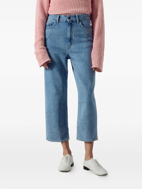 American Vintage Joybird cropped jeans - Blue