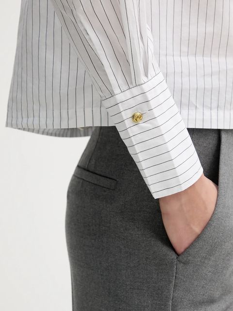 Barbour bluzka bawełniana Avery damska kolor biały wzorzysta LSH1724