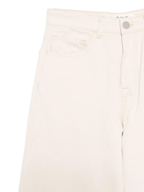 Róhe five-pocket cotton trousers - Neutrals