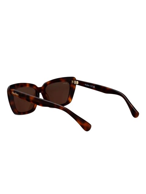 Max Mara Eyewear Elizabeth square-frame sunglasses - Brown