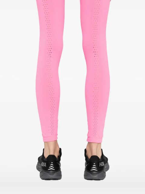 Free People logo-print leggings - Pink