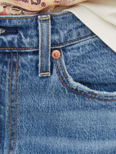 Levi's jeansy RIBCAGE BELLS damskie high waist