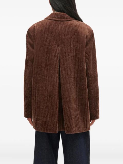 GANNI long-sleeve corduroy blazer - Brown - zdjęcie produktu nr 2