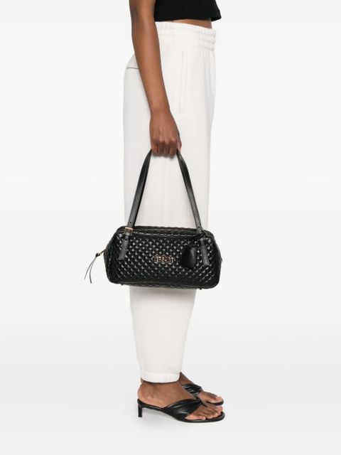 Versace quilted leather tote bag - Black