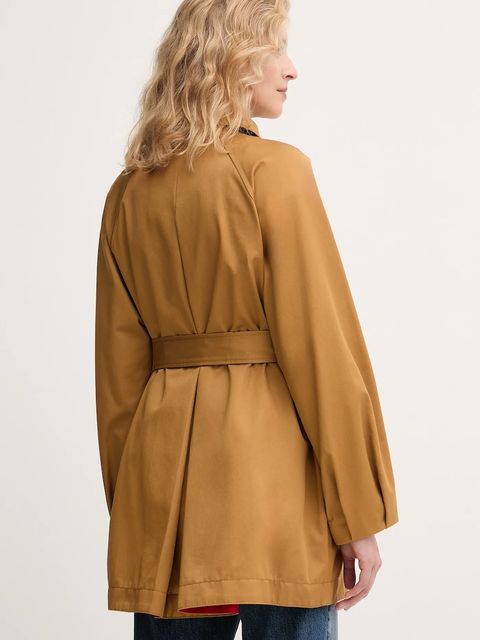 MAX&Co. trencz bawełniany kolor żółty 2526086091200