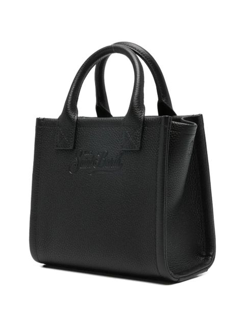 MC2 Saint Barth mini Vanity debossed-logo tote bag - Black