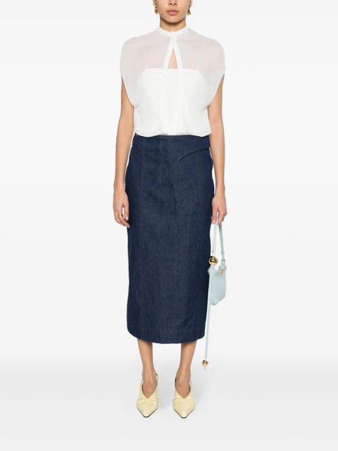 Jacquemus Le Haut Capa knitted top - White - zdjęcie produktu nr 2