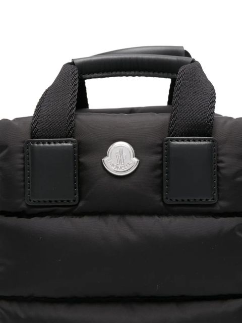 Moncler mini Caradoc quilted shoulder bag - Black