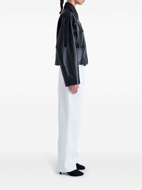 Proenza Schouler Dylan leather jacket - Black