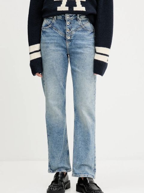 Karl Lagerfeld Jeans jeansy damskie high waist A4W10054 - zdjęcie produktu nr 1