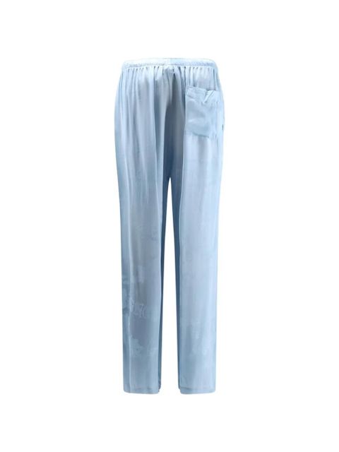 Balenciaga Ela's elasticated-waistband trousers - Blue - zdjęcie produktu nr 2