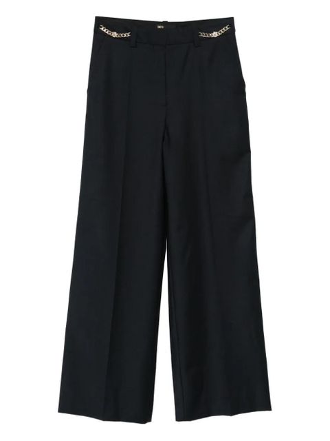 Maje chain-embellished trousers - Blue - zdjęcie produktu nr 1