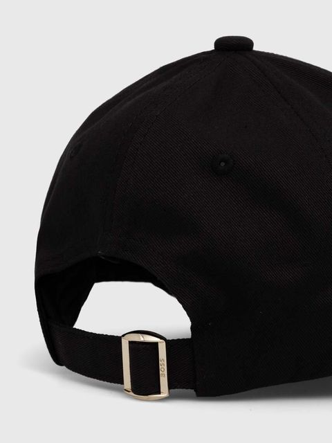 BOSS czapka z daszkiem bawełniana Ari