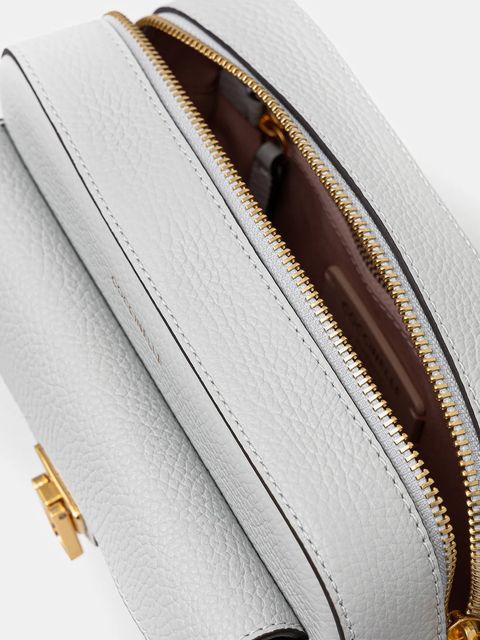 Coccinelle torebka skórzana kolor niebieski E1 MF6 15 02 01