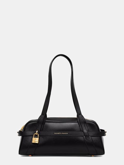 Elisabetta Franchi torebka bagietka damska skórzana - zdjęcie produktu nr 1