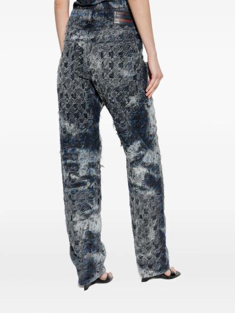 Diesel frayed-effect jeans - Grey