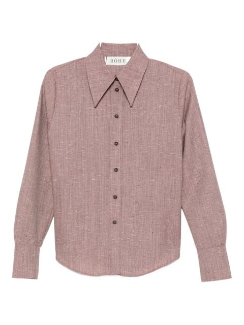 Róhe tweed shirt - Pink