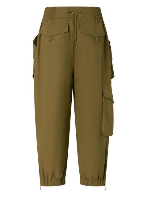PINKO cropped cargo pants - Green - zdjęcie produktu nr 2