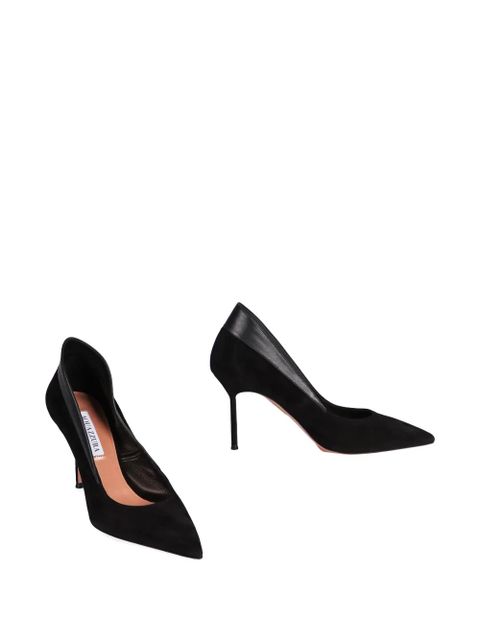 Aquazzura 85mm Guanto pointed pumps - Black