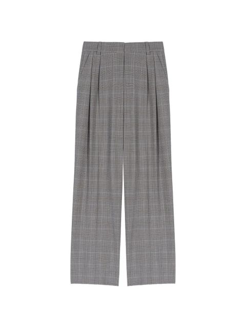 Maje checked-pattern trousers - Grey - zdjęcie produktu nr 1