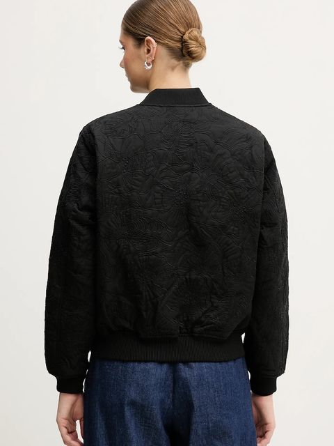 Sisley kurtka bomber kolor czarny przejściowa 2PDVLN069 - zdjęcie produktu nr 2