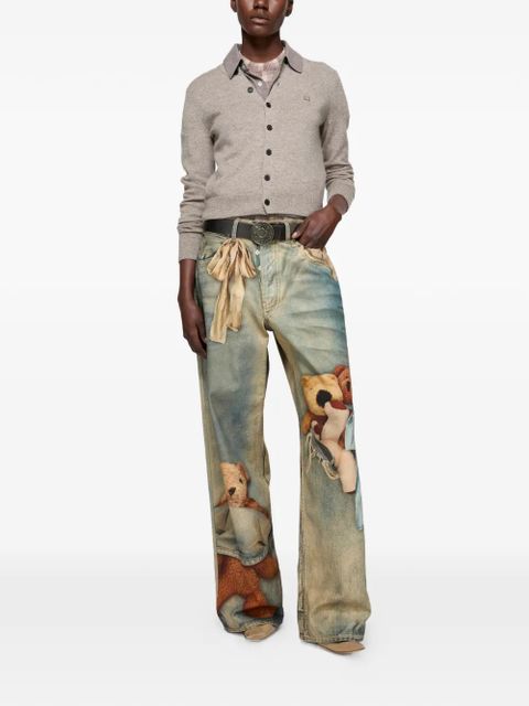 Acne Studios buttoned cardigan - Neutrals - zdjęcie produktu nr 2