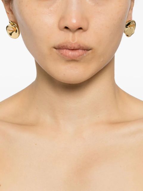 Jenny Bird Rio button earrings - Gold - zdjęcie produktu nr 2