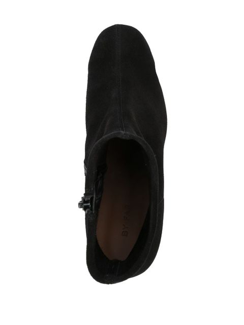 BY FAR ankle-length suede boots - Black