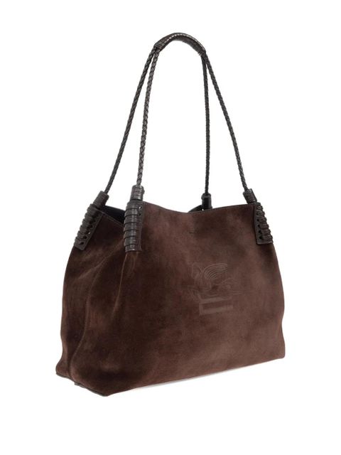 ETRO suede shoulder bag - Brown - zdjęcie produktu nr 2
