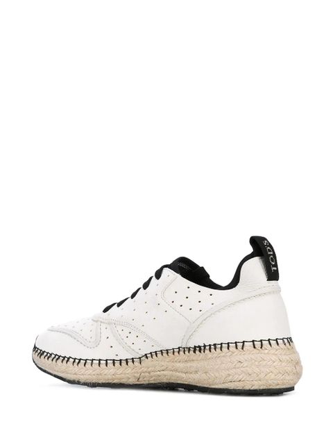 Tod's 'Running Raffia' trainers - White