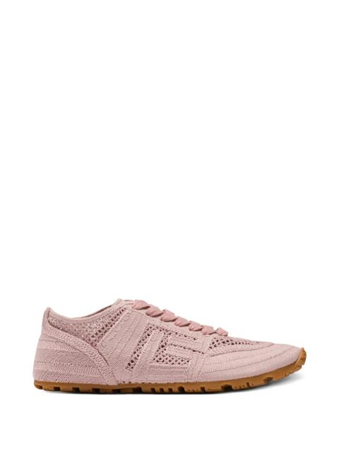 Balmain Racer 45 macramé sneakers - Pink - zdjęcie produktu nr 1