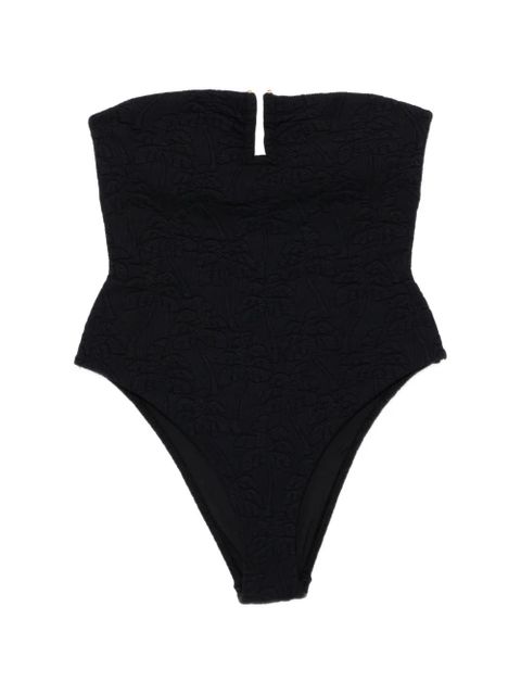 FARM Rio graphic-embroidered swimsuit - Black - zdjęcie produktu nr 1